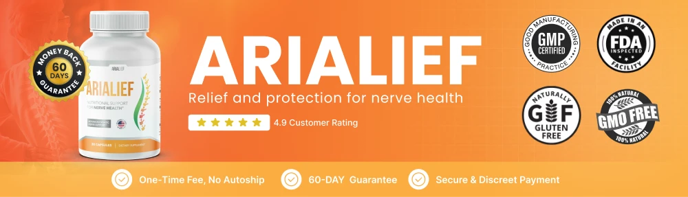 Arialief promotional banner